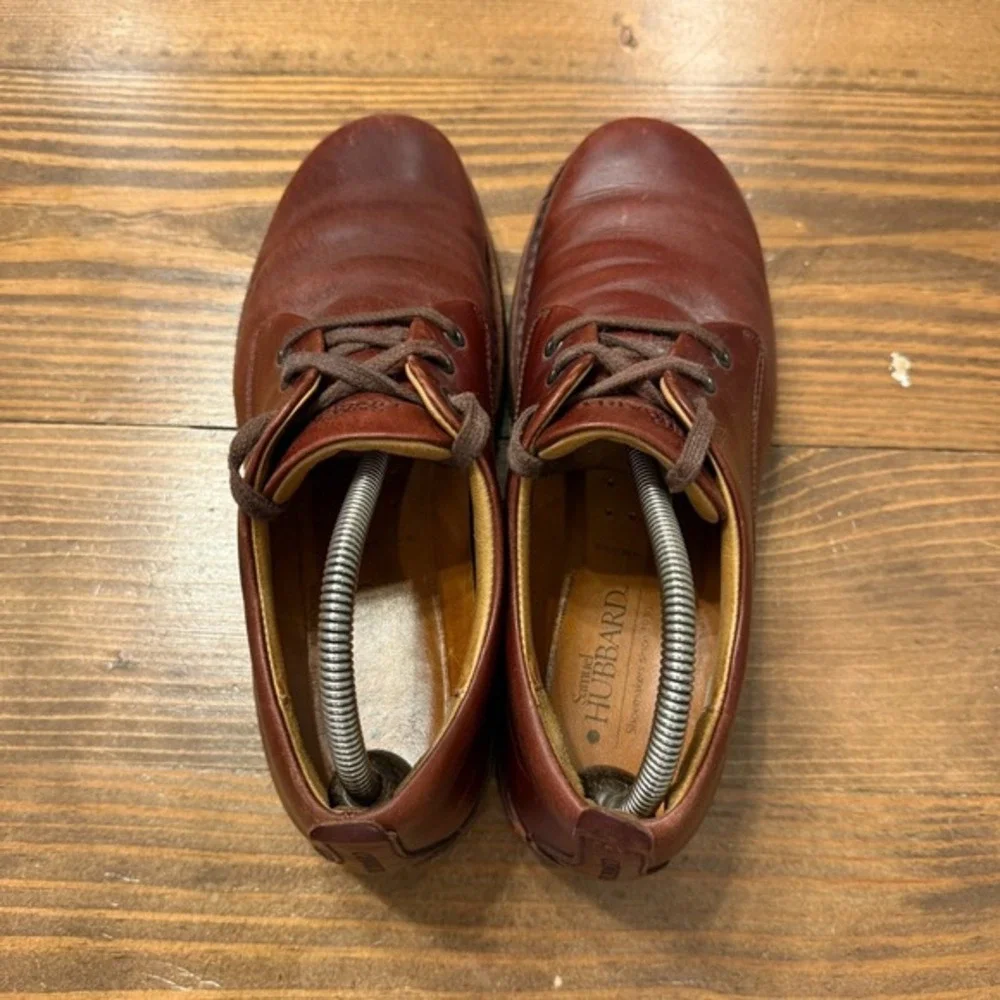 Samuel Hubbard Free Oxford Shoes Mens 9 M Cordovan Casual Comfort Memory Foam‎
